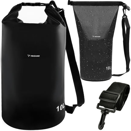 Trizand Waterdichte Tas - 10 Liter - Dry Bag - Zwart
