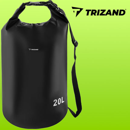 Trizand Waterdichte Tas - 20 Liter - Dry Bag - Zwart