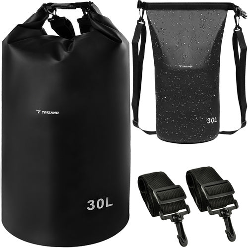 Trizand Waterdichte Tas - 30 Liter - Dry Bag - Zwart