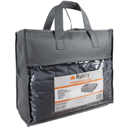 Ruhhy Verzwaringsdeken - 150 x 200 cm - 6 kg - Grijs - Sensory