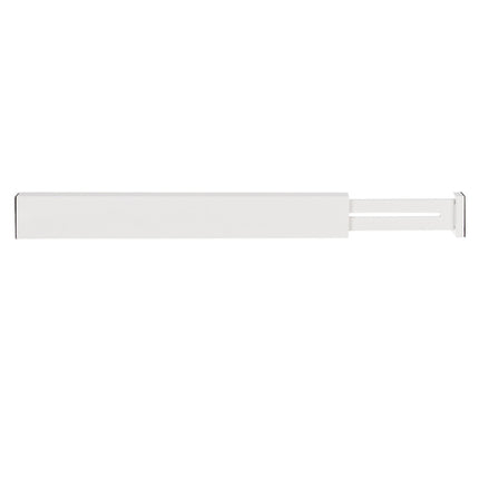 Ruhhy Verstelbare Ladeverdeler - 4 Stuks - Bamboe - Wit - 42-56 cm