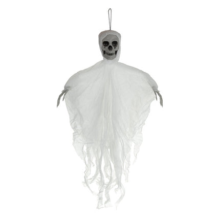 Ruhhy Hangend Skelet - 70 cm - Halloween Decoratie - Wit
