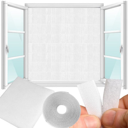 Repest Raamhor - 130 x 160 cm - Inclusief Klittenband - Wit