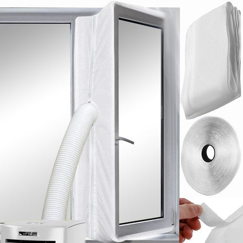 Malatec Raamafdichting voor Mobiele Airco - 400 cm - Wit