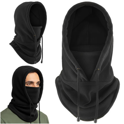 Trizand 26127 Winterset - Muts & Nekwarmer - Universeel - Zwart