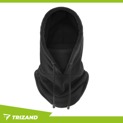 Trizand 26127 Winterset - Muts & Nekwarmer - Universeel - Zwart