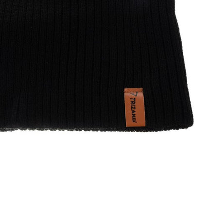 Trizand Winterset 3-delig - Muts, Sjaal & Handschoenen - Zwart