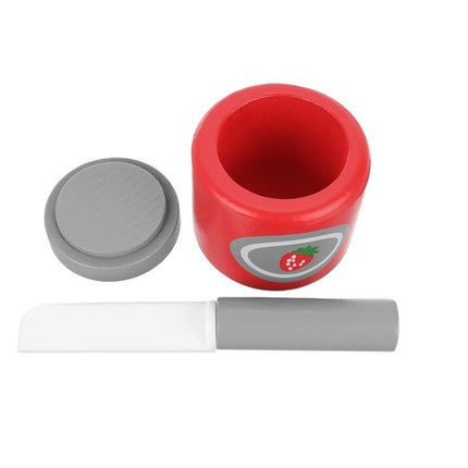 Kruzzel Houten Broodrooster Set - 8-delig - Ontbijt Speelset