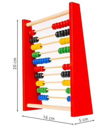 Kruzzel Houten Rekenraam - Educatief Abacus voor Kinderen