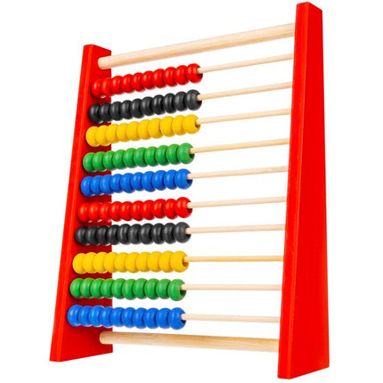 Kruzzel Houten Rekenraam - Educatief Abacus voor Kinderen
