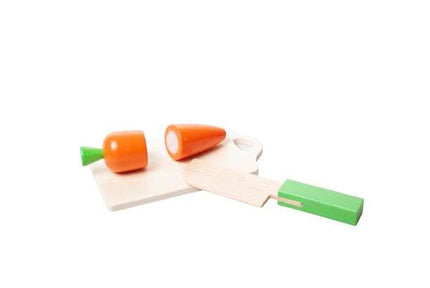 Kruzzel Houten Snijgroenten en Fruit Set - 14-Delig - Inclusief Emmer