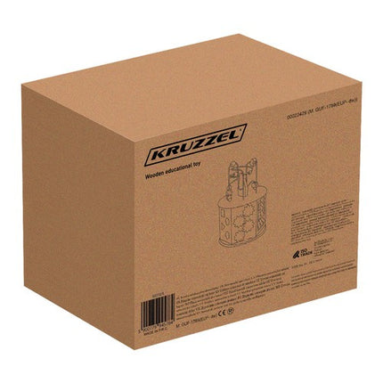 Kruzzel Educatieve Houten Kubus - 8-in-1 Activiteitencentrum