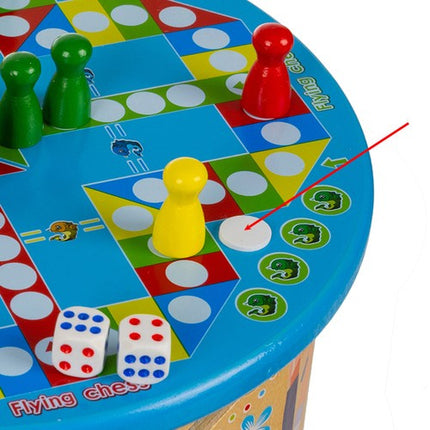 Kruzzel Educatieve Houten Speelkubus - 11-in-1 Ontwikkelingsset