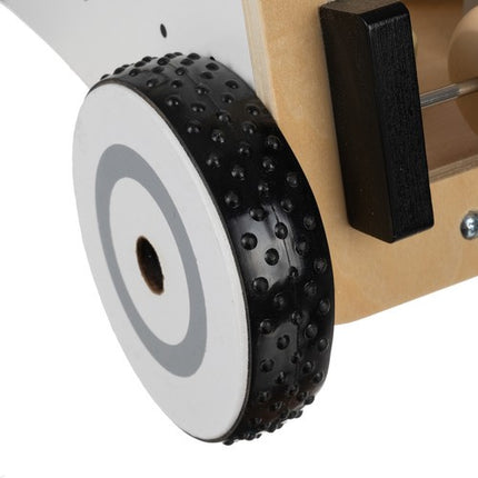 Kruzzel Houten Loopwagen - Educatieve Activiteitenkar - Montessori