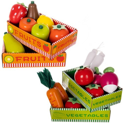 Houten Speelgoedwinkel  Supermarkt 25 delig