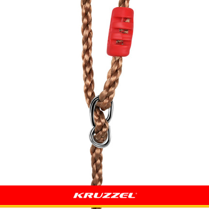 Kruzzel Houten Schommel - Klassiek Zitje - Voor Binnen en Buiten