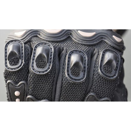Trizand Motorhandschoenen XL - Beschermend Nylon - Zwart