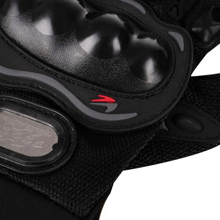 Trizand Motorhandschoenen XL - Beschermend Nylon - Zwart