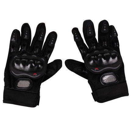 Trizand Motorhandschoenen XL - Beschermend Nylon - Zwart