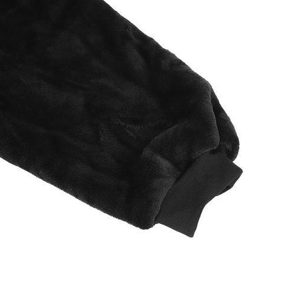 Ruhhy XXL Oversized Deken-Sweatshirt - Zwart - 120x190 cm
