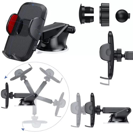 Xtrobb Telefoonhouder Auto - Universeel - Met Telescopische Arm