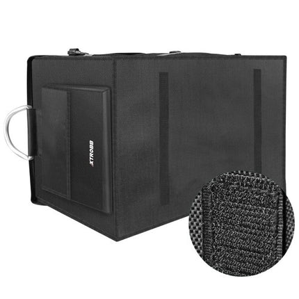 Xtrobb Kofferbak Organizer - 50 Liter - Met Deksel en Vakken - Zwart