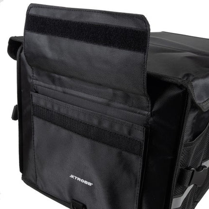 Xtrobb Kofferbak Organizer - 50 Liter - Met Deksel en Vakken - Zwart