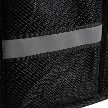 Xtrobb Kofferbak Organizer - 50 Liter - Met Deksel en Vakken - Zwart