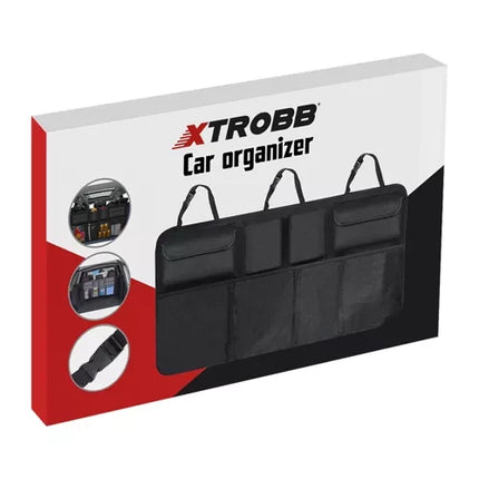 Xtrobb Kofferbak Organizer - 8 Vakken - 87 x 47 cm - Zwart