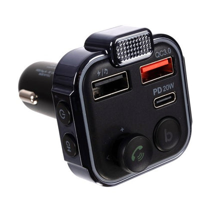 Xtrobb Bluetooth FM Transmitter met Autolader - 3.1A USB-C
