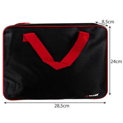 Xtrobb Auto Detailing Set - 19-Delig - Professionele Reinigingskit - Zwart/Rood