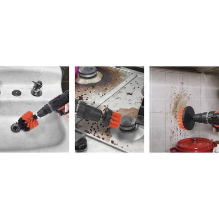 Xtrobb Auto Detailing Set - 19-Delig - Professionele Reinigingskit - Zwart/Rood