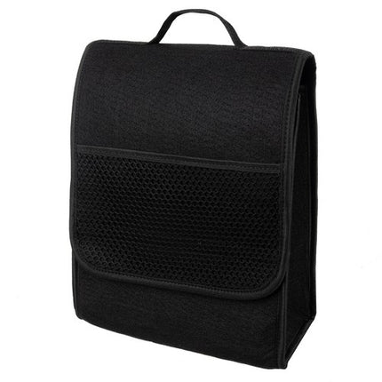 Xtrobb Vilt Kofferbak Organizer - 12 Liter - Met Klittenband - Zwart