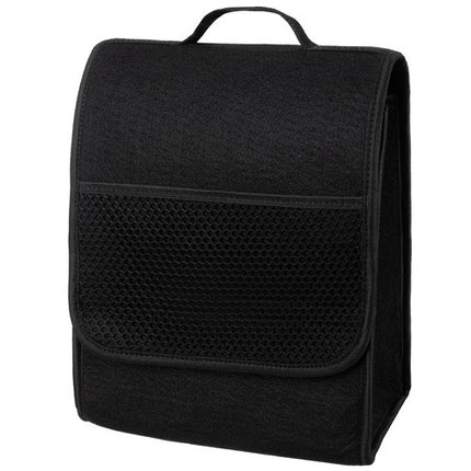 Xtrobb Vilt Kofferbak Organizer - 12 Liter - Met Klittenband - Zwart
