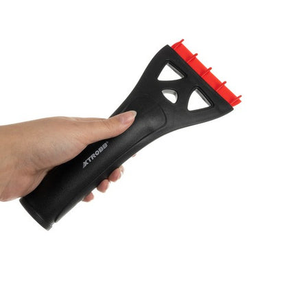 Xtrobb Telescoop Ijskrabber met Roterende Sneeuwborstel - 95 cm