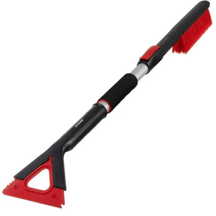 Xtrobb Telescoop Ijskrabber met Sneeuwborstel - 103 cm - Zwart/Rood
