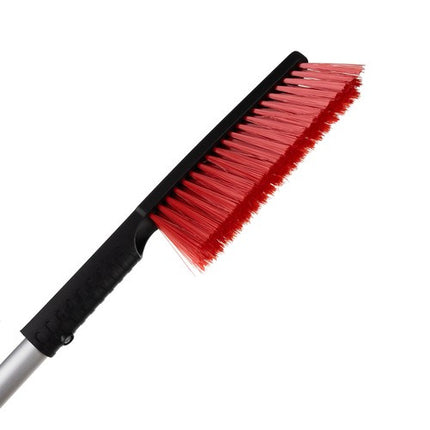 Xtrobb Telescoop Ijskrabber met Sneeuwborstel - 103 cm - Zwart/Rood