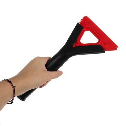 Xtrobb Telescoop Ijskrabber met Sneeuwborstel - 103 cm - Zwart/Rood