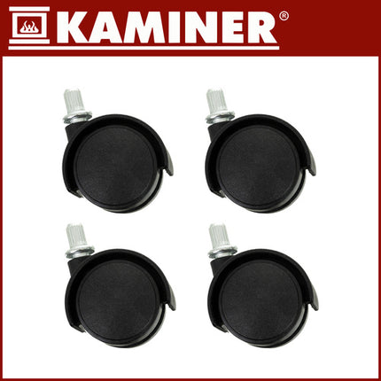 Kaminer Zelva Glazen Elektrische Radiator - 2500W - WiFi - Zwart