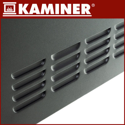Kaminer Zelva Glazen Elektrische Radiator - 2500W - WiFi - Zwart