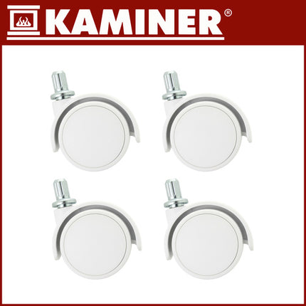Kaminer Zelva Glazen Elektrische Radiator - 2500W - WiFi - Wit