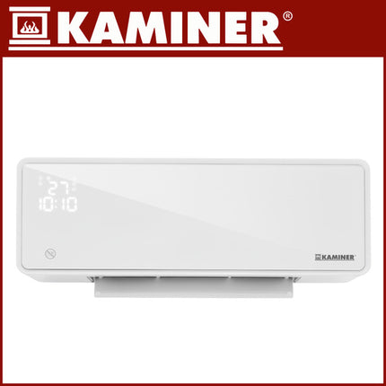 Kaminer Zelvion Luchtgordijn - 2000W - Met WiFi & Afstandsbediening - Wit