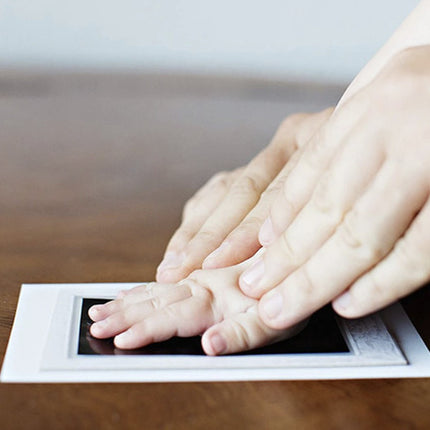 Ruhhy Baby Hand- en Voetprint Kit - Clean-Touch - Zwart