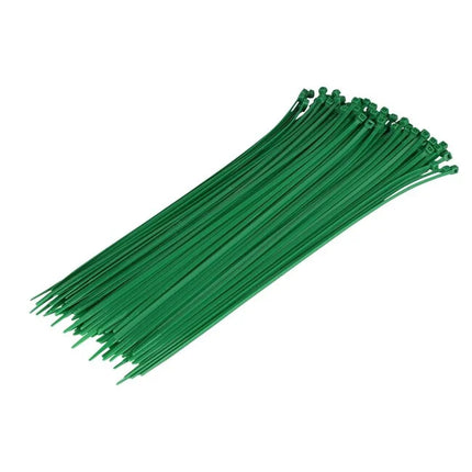 Hofftech Kabelbinders Groen 3.6 x 300 mm - 100 Stuks - Universeel
