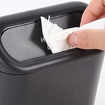 Benson Compact Auto Afvalbakje – 1 Liter – Geurdicht & Anti-lek – Zwart