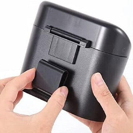 Benson Compact Auto Afvalbakje – 1 Liter – Geurdicht & Anti-lek – Zwart