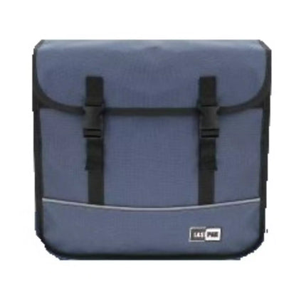 Lastpak Dubbele Fietstas - 35 Liter - Waterafstotend 600D Canvas - Blauw