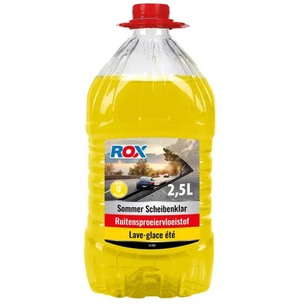 ROX Ruitensproeiervloeistof Zomer - 2,5 Liter - Kant-en-Klaar - Anti-Insect