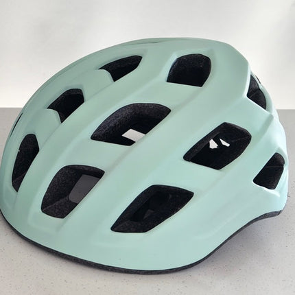 Benson Fietshelm Volwassenen met LED - Maat L (58-62 cm) - Mintgroen Mat - Verstelbaar