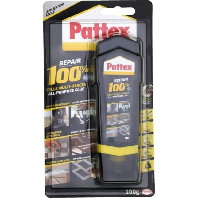 Pattex 100% Alles-in-1 Lijm – 100 gram – De Ultieme Alleslijm